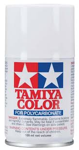 Tamiya Ps 1 Polycarbonate Spray White 3 Oz