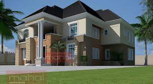 Sucasna Nigerijska Rezidencna Architektura 6 Spalnovy Mezonet Residential Architecture House Architecture Design Architecture House
