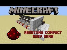 Minecraft Redstone Bank Easy Bank Building Tutorial Youtube Minecraft Redstone Minecraft Redstone Tutorial Minecraft
