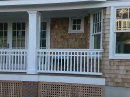 Railings Porch Design Floor Trim Porch Railing