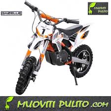 Se divide em várias categorias, como: Mini Motocross Elettrica Gazelle 500 Watt Muoviti Pulito Sede Principale