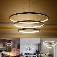 Buy led lights online to light up your home, directly from our site and avail. Buy Rishil World Led Ceiling Pendant Dimming Ring Light Holder Lamp Shade Fixture Home Living Room Decor Ac220v Single Item Features Price Reviews Online In India Justdial