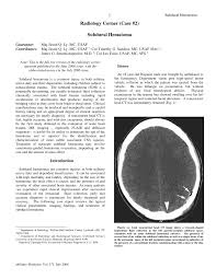 Pdf Subdural Hematoma