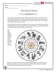 chinese zodiac worksheet woo jr kids activities children s publishing