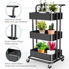 Maybe you would like to learn more about one of these? Hossejoy Storage Trolley Cart Utility Plastic Cart Shelf Rack With Laundry Storage Basket Perfect For Kitchen Bathroom Office Kids Laundry Room 3 Tier Rolling Organiser Cart Storage Trolleys Home Kitchen Powderhousebend Com