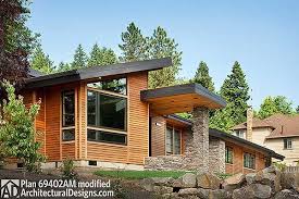 In order to transform a flat roof. Plan 69402am Single Story Contemporary House Plan Modern Style House Plans Contemporary House Plans Modern House Plans