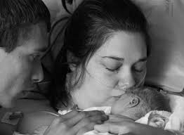 Rhonda and her unborn son were rushed to the hospital...