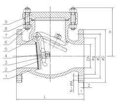 Flanged Cast Steel Swing Check Valve