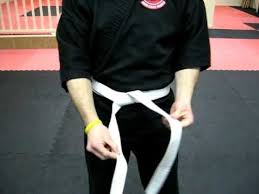 How To Tie Your Belt Karate Belt Colors Karate Belt Taekwondo Belts