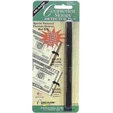 A clear/amber mark indicates us currency paper. Drimark 351b 1 Dri Mark U S Counterfeit Money Detector Pen Dri351b1 Dri 351b 1 Office Supply Hut