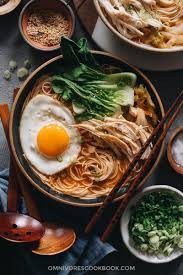 The noodles are stir fried and tossed with beef, vegetables, and egg in a sweet and salty sauce. 15 Minute Korean Noodle Soup Omnivore S Cookbook