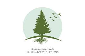 Download Pine Tree Graphic By Biljanacvetanovic Creative Fabrica In 2020 Vector Artwork Tree Graphic Graphic Illustration Yellowimages Mockups