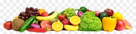 Quinoa, mushrooms, lettuce, red cabbage, spinach, cucumbers, tomatoes, a bowl of buddha on dark, top view. 15 Healthy Food Png For Free Download On Mbtskoudsalg Fruits And Vegetables Png Transparent Png 2550x757 2641275 Pngfind