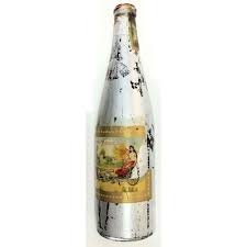 Vintage Cuban Liquor Bottles \u003e Bottle, Licor Cremas Finas, Ramon del Collado  collectible for Sale