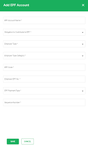 The epfo rules say, in the absence of wages and employer, no recovery can be affected. Malaysia Payroll How To Add Edit And Delete Epf Account Using Deskera People