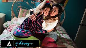 GIRLSWAY - Teens Alina Lopez & Gia Paige Fucked To Calm The Aliens Wrath!  FISTING TO DESTROY EGGS!