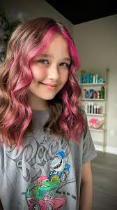 Girls just wanna have fun 💕 ⠀⠀⠀⠀⠀⠀⠀⠀⠀⠀⠀⠀, ⠀⠀⠀⠀⠀⠀⠀⠀⠀⠀⠀⠀, Pink balayage for  this beautiful girl! Seeing the smile