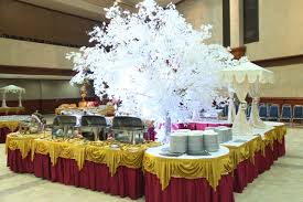 Hiasan meja beradap sepasang kerusi mempelai 6 pcs walkway karpet merah 60 feet pintu gerbang. Dekorasi Pernikahan Story Of Love