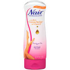 Nair Hair Remover Cocoa Butter Hair Removal Lotion 9 0 Oz Walmart Com Walmart Com