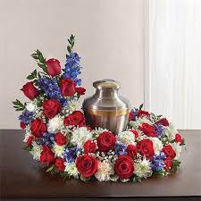 Maybe you would like to learn more about one of these? 1 800 Flowers Cremation Wreath Red White Blue Fresno Ca