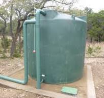 2500 Gallon Plastic Rainwater Harvesting Tank
