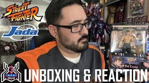 Jada Toys Ultra Street Fighter 2 FEI LONG 1/12 Scale Action Figure The  Final Challengers Unboxing