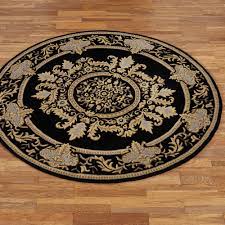 Beige black bordered medallion rugs area rug traditional. Belmont Black Ornate Medallion Wool Area Rugs