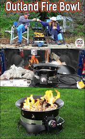 Demo And Review Of Our Outland Fire Bowl Portable Propane Gas Fire Pit Fire Bowls Gas Firepit Fire Pit