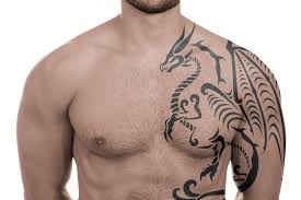 Man Chest Tattoo Mockup Generator Mediamodifier