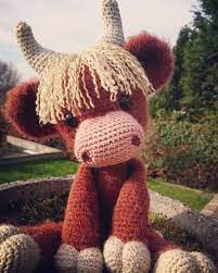 Hamish The Highland Cow Coo Crochet Cow Crochet Animal Patterns Cow Pattern