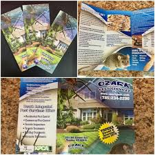 Lawrence spider pest control is beneficial because: We Made These Brochures For Ozark Pest Control Signs Printing Promotional Items Vehicle Graphics Contact Us For Your Next Ozark Pest Control Topeka