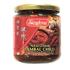 The other main ingredient of nasi lemak is sambal. Sing Long Sambal Nasi Lemak 230g Cold Storage Singapore