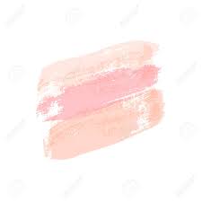 Black paint strokes brush, ink stain banner, box frame for text, watercolor grunge background set. Pastel Pink Brush Strokes Isolated On White Background Vector Royalty Free Cliparts Vectors And Stock Illustration Image 109983483