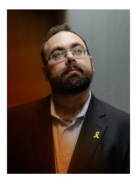 Portraits of former US Ambassador Peter Galbraith for @npr . A Minnesota  couple discovered years after their son joined ISIS that his two young sons  were stranded in a Syrian detention camp.