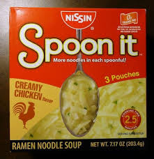 713 Nissin Spoon It Creamy Chicken Flavor Ramen Noodle Soup The Ramen Rater Chicken Ramen Noodle Recipes Chicken Flavors Creamy Chicken