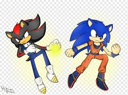 Dragon ball z was first, sonic the hedgehog was created in 1991. Shadow The Hedgehog Sonic The Hedgehog Vegeta Goku Sonic Adventure 2 Sonic The Hedgehog Vertebrate Cartoon Fictional Character Png Pngwing