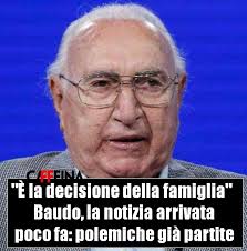 È la decisione della famiglia". Pippo Baudo, la notizia arrivata poco fa:  polemiche già partite ⤵️⤵️