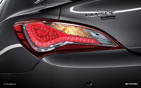 2015 Hyundai Genesis Coupe Led Tail Lights Wallpaper Hyundai Genesis Coupe Hyundai Genesis 2015 Hyundai Genesis