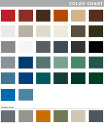 Aluminum Trim Coil Color Chart Www Bedowntowndaytona Com