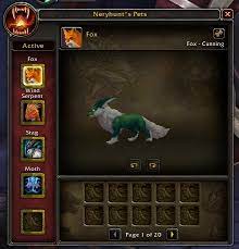Get 100% up to £100 plus £88 no deposit bonus at … Hunter Pet Stable Size Increased From 60 To 200 Slots In Shadowlands Wowhead News