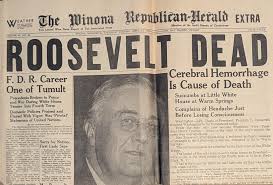 Roosevelt Dead