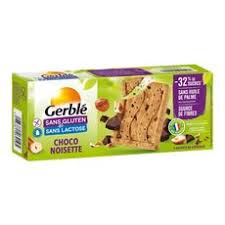 Gerble Sans Gluten Gerble Sans Gluten Biscuits Au Chocolat Et Noisettes 3 Sachets 150g 3 Sachets 150g Pas Cher A Prix Auchan