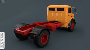 3d Model Mercedes Benz Truck 1924 2624 Mercedes Benz Trucks Mercedes Benz Trucks