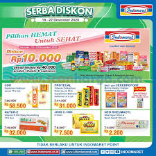 Belanja produk lain senilai rp100.000 (tidak termasuk. Jsm Indomaret Promo Serba Diskon Periode 18 22 Desember 2020 Scanharga