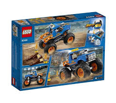 New Lego City Monster Truck 60180 Building Kit 192 Piece Free Shipping Lego Monster Trucks Monster Truck Toys Lego City