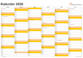 Feiertage 2021 bayern zum ausdrucken. Kalender 2020 Zum Ausdrucken Kostenlos
