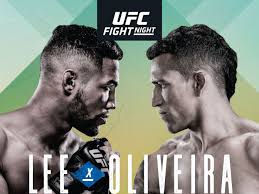 Don't miss this heavyweight collision. Ufc Brasilia Poster For Lee Vs Oliveira Released For March 14 Event On Espn Mmamania Com