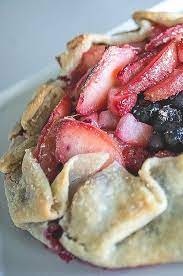 Summer Fruit Galettes Recipe Summer Fruit Desserts Fruit Recipes Food