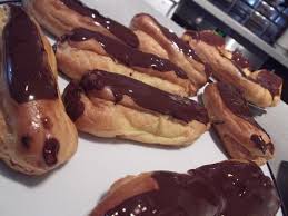 Eclairs Au Chocolat Rapide Recette Recette Eclair Au Chocolat Eclair Au Chocolat Recette