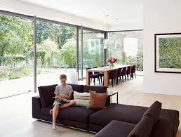 Architektenhauser Dem Raum Grosse Verleihen Bild 3 Wohnen Flachdachhaus Wohnzimmer Modern